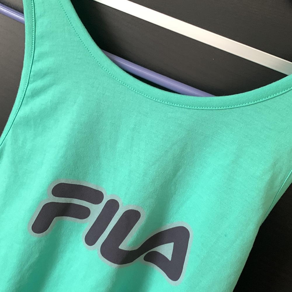 Fila Fit & Fabulous Tank in Green - Picture 5 of 13